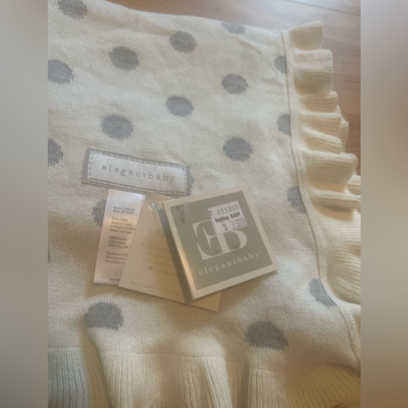 Elegant Baby Bedding Nwt Elegant Baby Polka Dot Baby Blanket 3 By